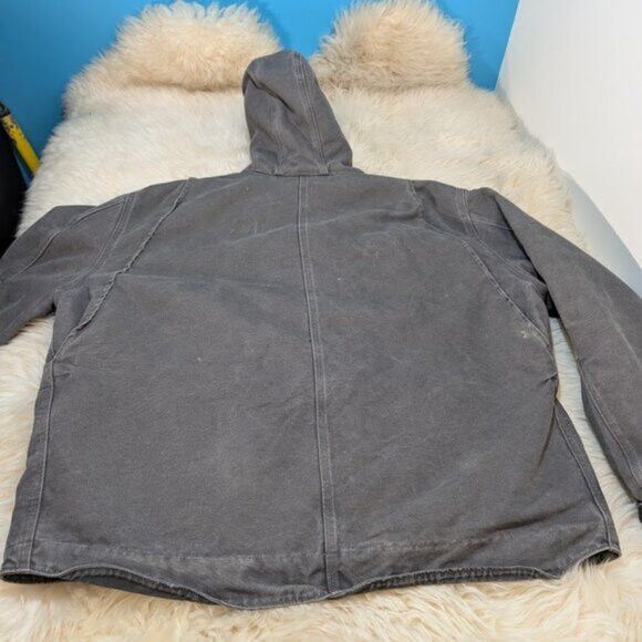 Carhartt Carhartt J284 Multi Pocket Canvas Work Jacket Grey Men 2XL Size US XXL / EU 58 / 5 - 15 Thumbnail