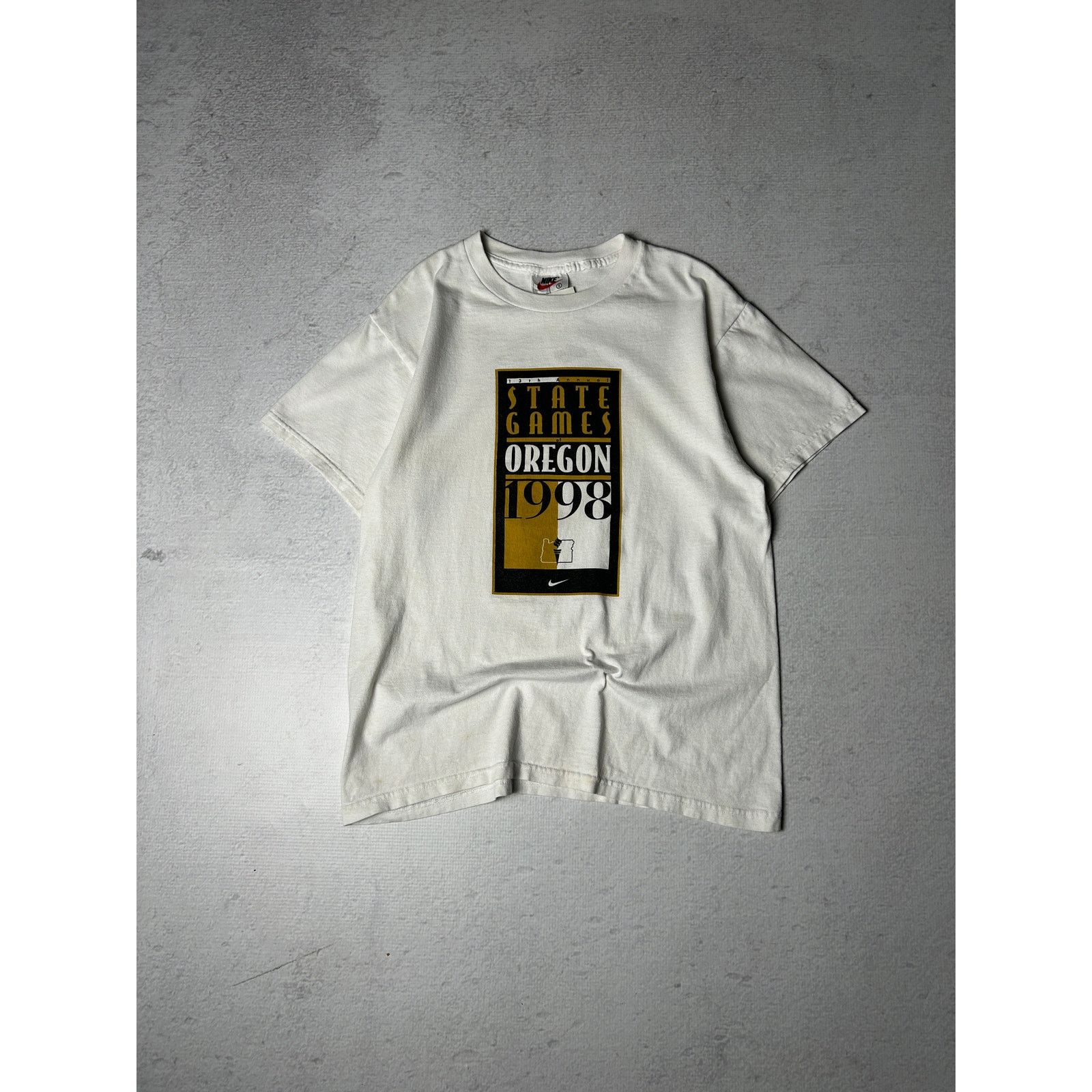Nike Vintage 98 Nike State Games of Oregon T-Shirt - Men's Small Size US S / EU 44-46 / 1 - 1 Thumbnail