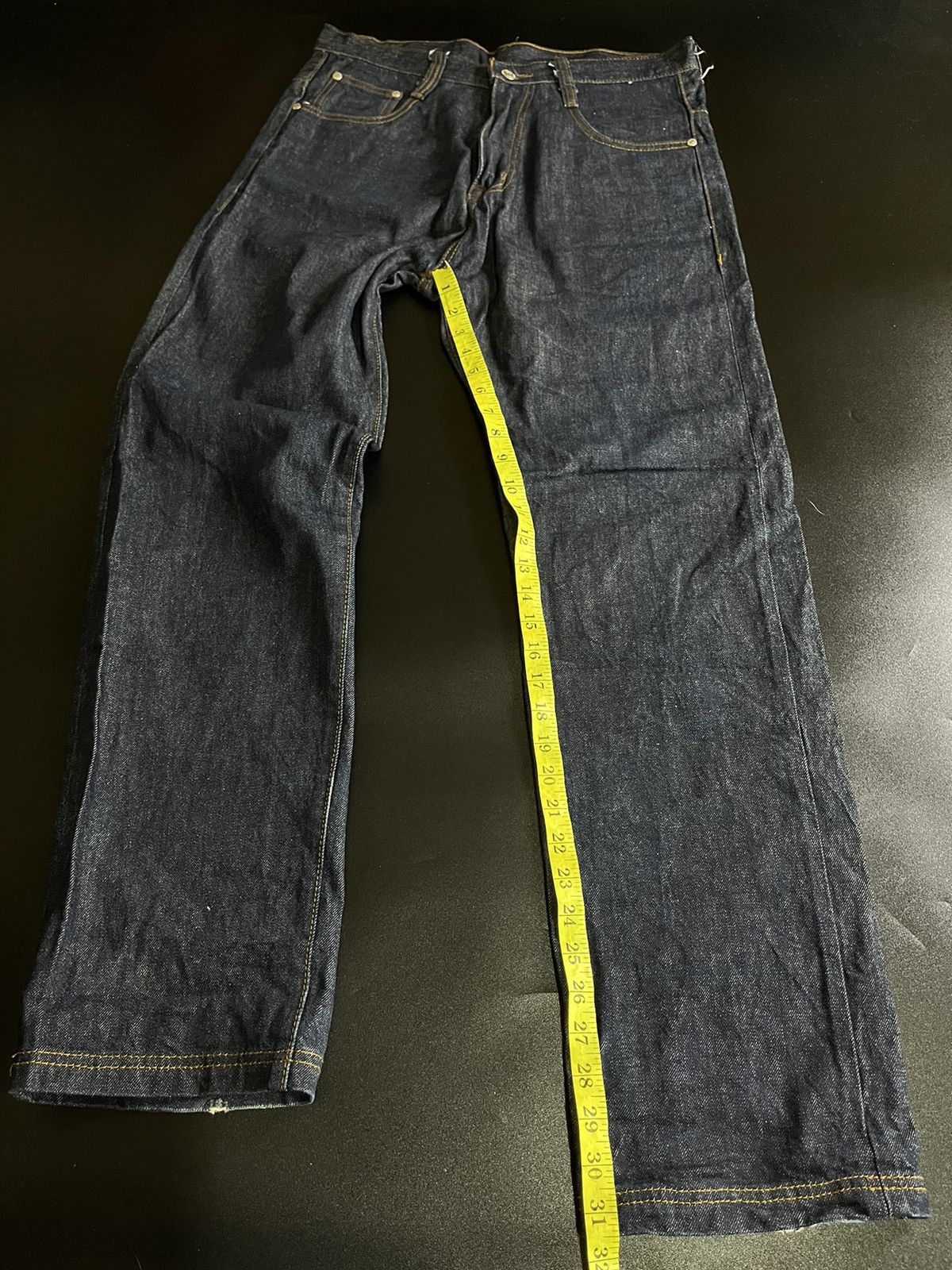 Japanese Brand japanese brand selvedge topaz jeans pant Size US 32 / EU 48 - 9 Thumbnail