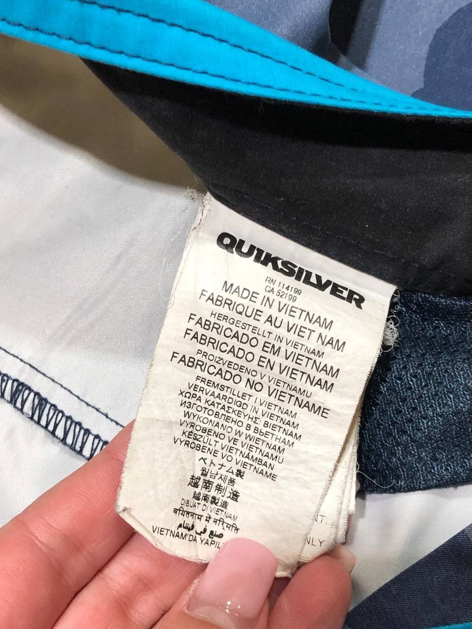 Quiksilver × Vintage Y2K Saltrock Vintage Serf Swim Shorts Billabong Style Size US 32 / EU 48 - 2 Thumbnail