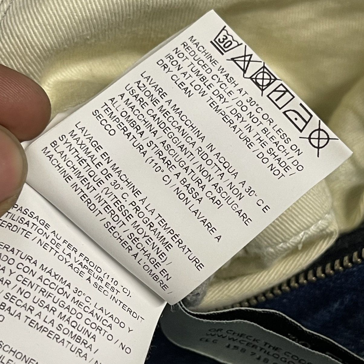 Off-White Off-White Diag Pocket Slim Jeans Medium Blue White Size US 29 - 10 Thumbnail