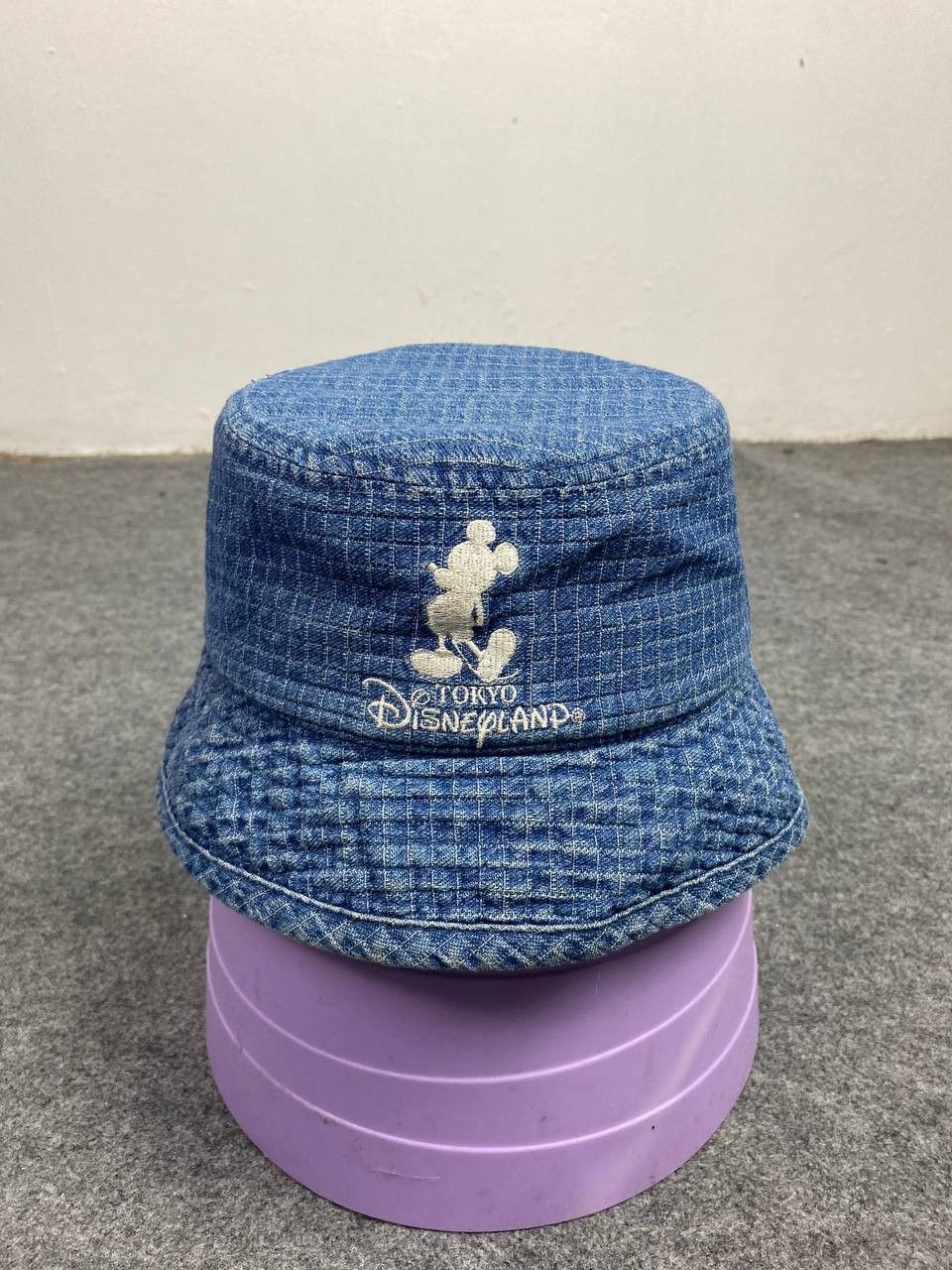 Disney × Japanese Brand × Vintage vintage tokyo disneyland denim hat nice design Size ONE SIZE - 1 Thumbnail