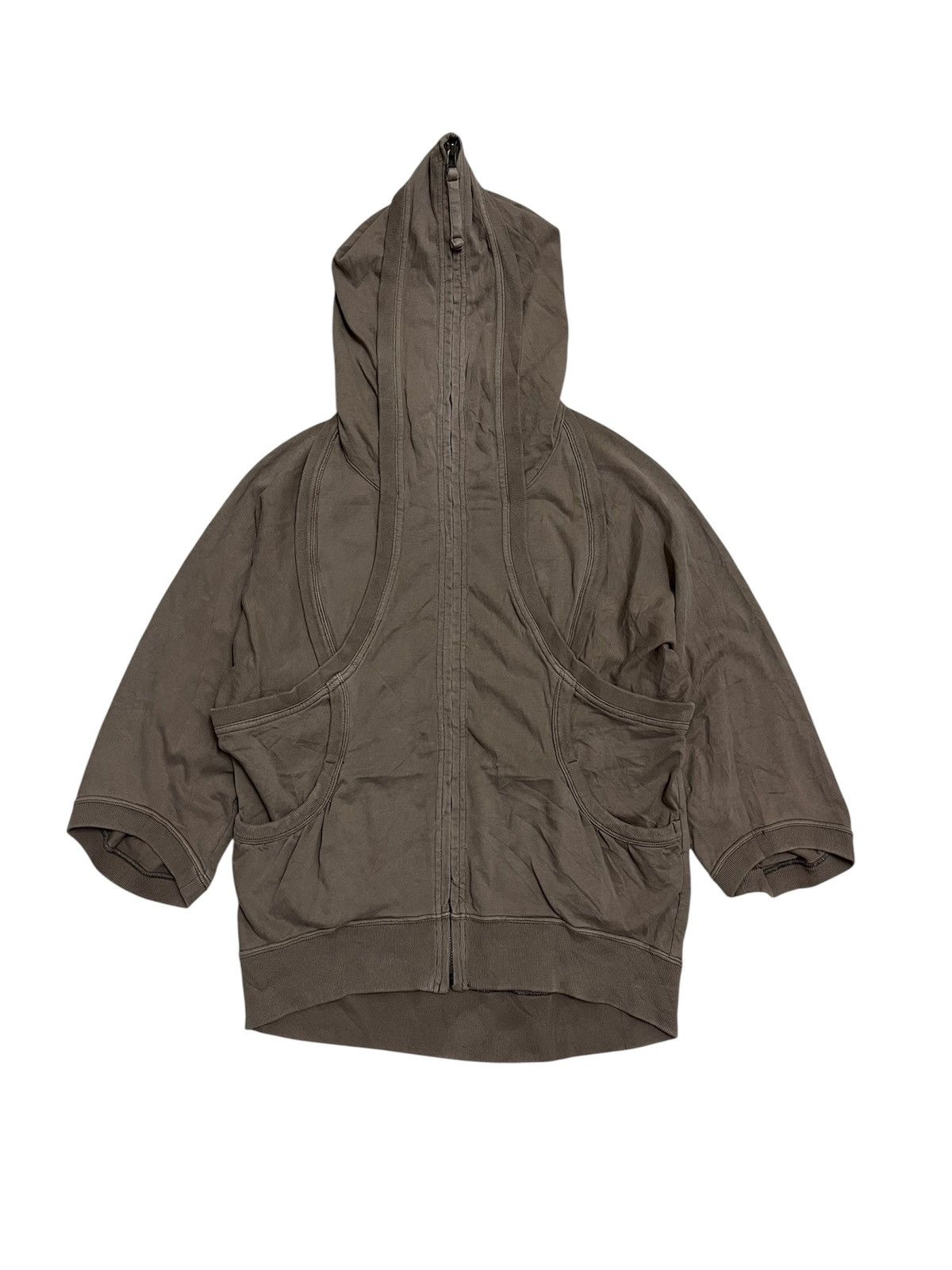 Issey Miyake RARE‼️Tsumori Chisato by Issey Miyake Full Zip Hoodie Brown Size US M / EU 48-50 / 2 - 3 Thumbnail
