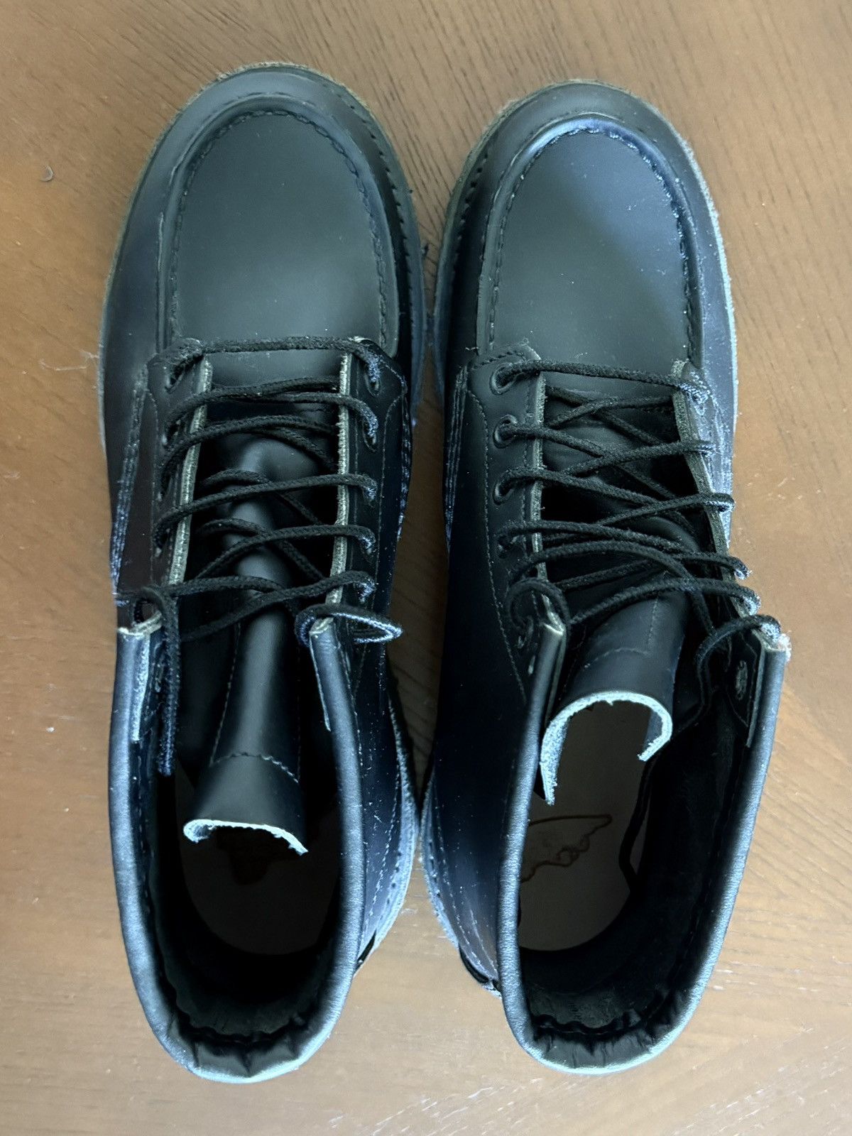 Red Wing Red Wing Classic Moc 8137 All Black Size US 8 / EU 41 - 4 Thumbnail