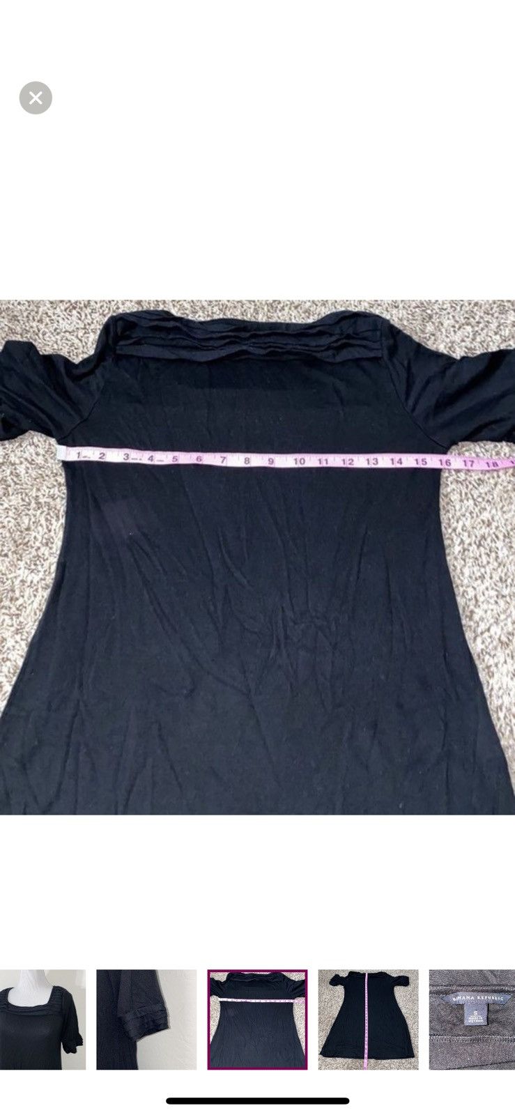 Banana Republic Banana republic small black office dress Size S / US 4 / IT 40 - 7 Thumbnail