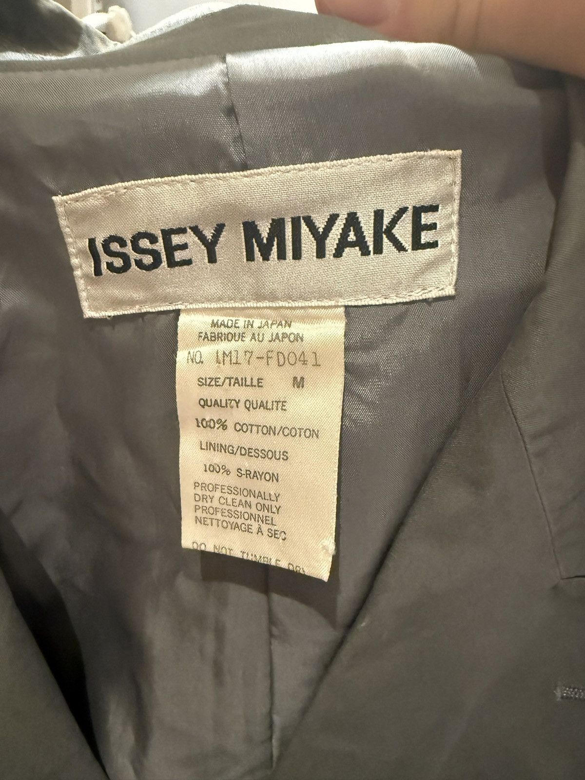 Issey Miyake Issey Miyake 90s jacket Size 38R - 2 Thumbnail