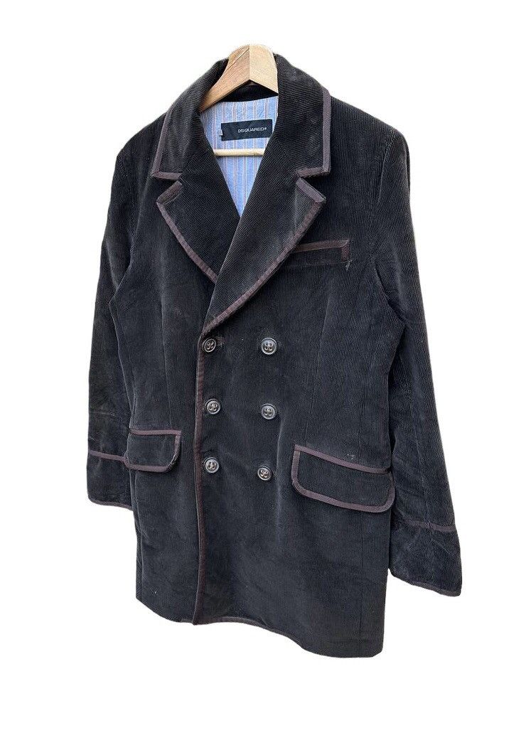 Dsquared2 Dsquared2 Corduroy Long Jacket Size US S / EU 44-46 / 1 - 5 Thumbnail