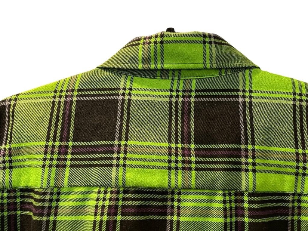 Dixxon Dixxon Flannel The Creature Ltd Ed Plaid Green Shirt Size L Size US L / EU 52-54 / 3 - 9 Thumbnail