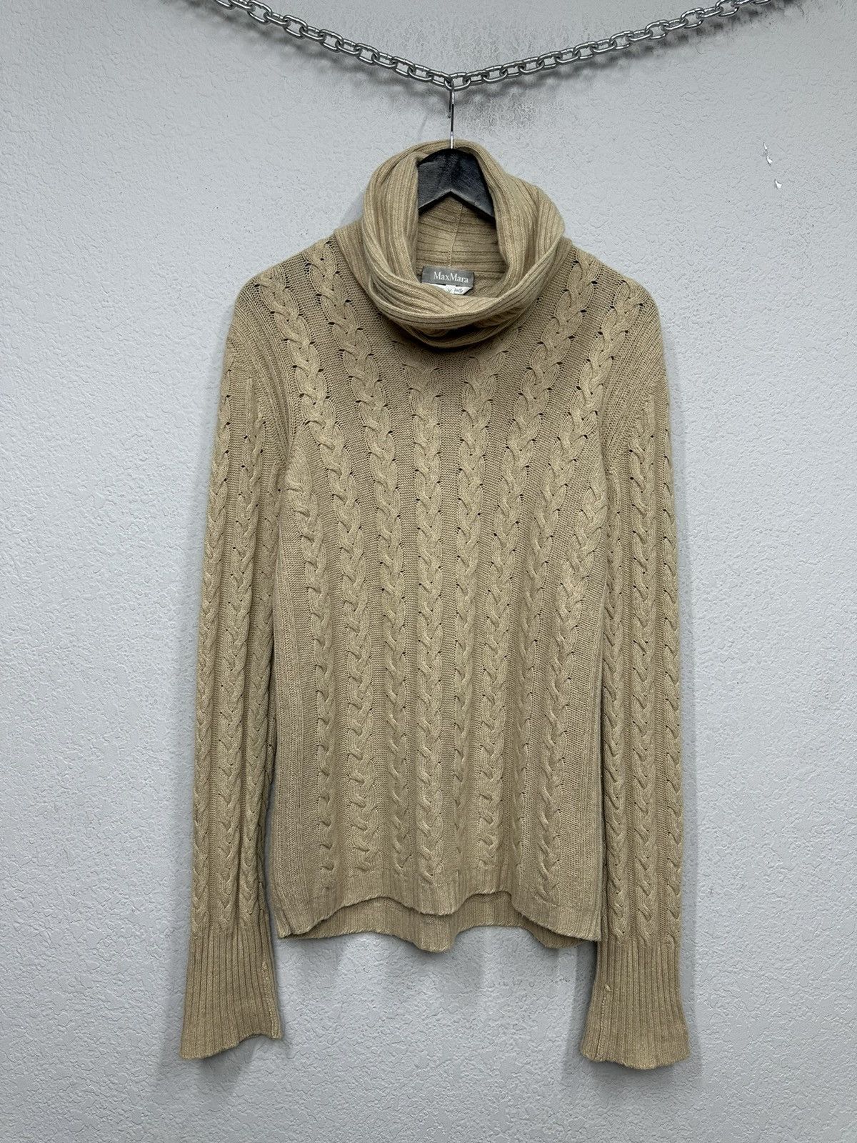 Max Mara Vintage Sweater Max Mara Wool Alpaca Luxury Gudrun Sjoden Size M / US 6-8 / IT 42-44 - 2 Thumbnail