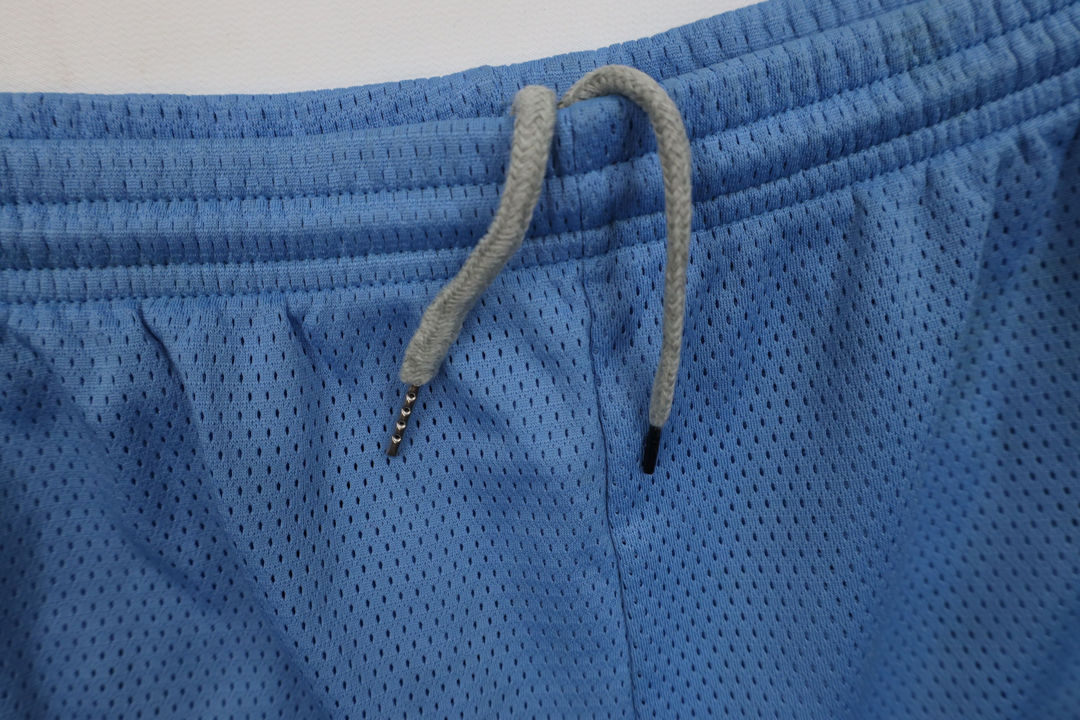 Nike Vintage 90s Nike Mini Swoosh Above Knee Shorts Carolina Blue Size US 38 / EU 54 - 6 Thumbnail