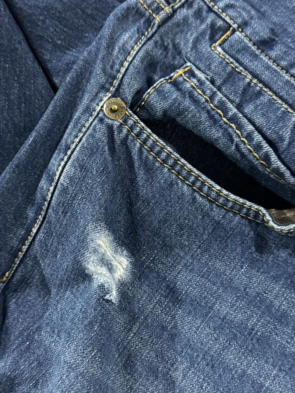 Dolce & Gabbana Vintage 00s Dolce & Gabbana Jeans Size US 38 / EU 54 - 13 Thumbnail