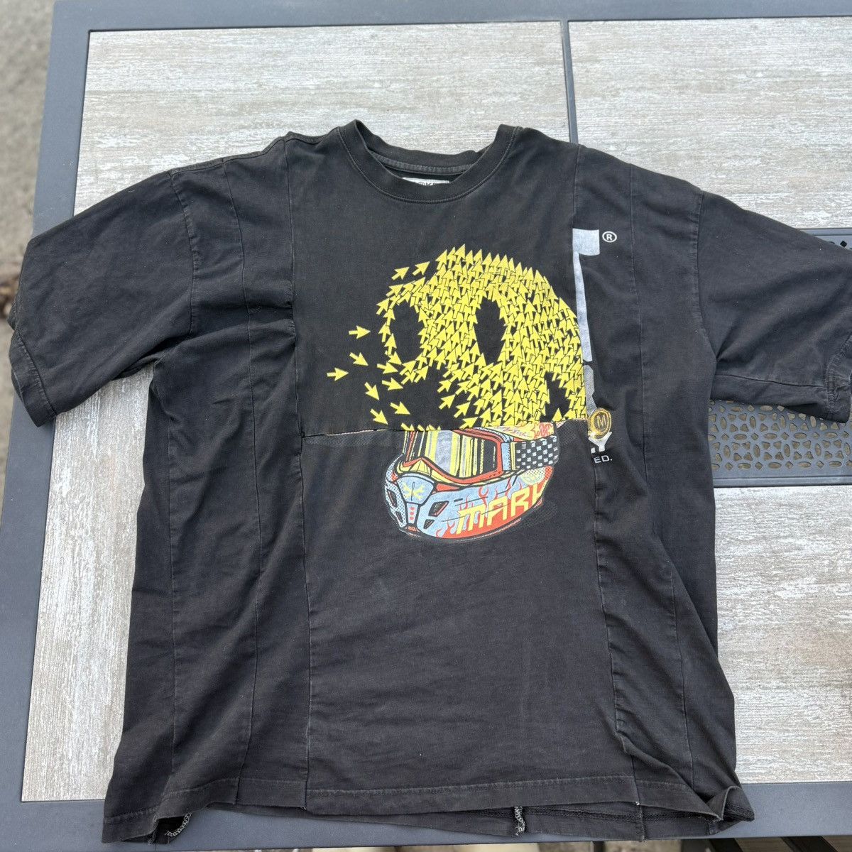 Market Black Collage Tee Size US XL / EU 56 / 4 - 1 Thumbnail