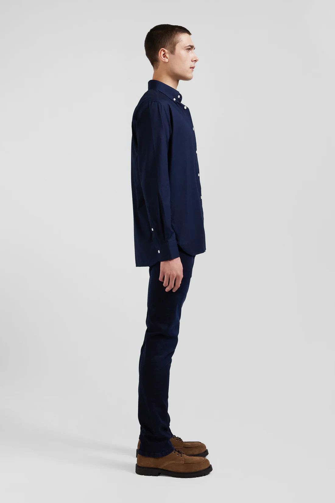 Eden Park o1s22i1n1024 Oxford Shirt in Blue Size US M / EU 48-50 / 2 - 4 Thumbnail