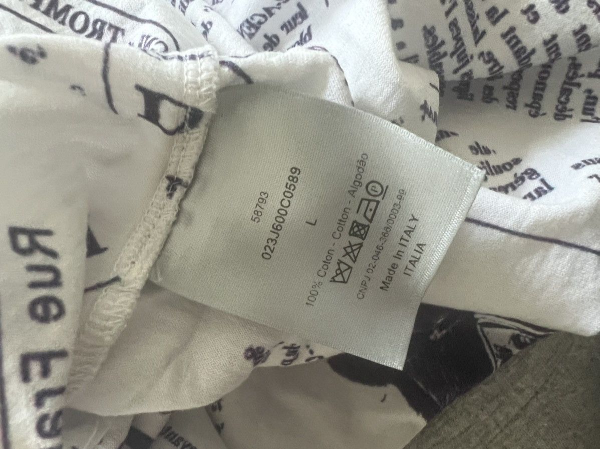 Dior Dior newspaper T shirt Size US L / EU 52-54 / 3 - 8 Thumbnail