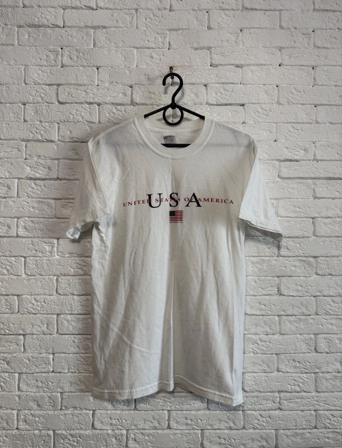 Gildan Vintage T-shirt Gildan USA California Tee Sz S Size US S / EU 44-46 / 1 - 1 Thumbnail