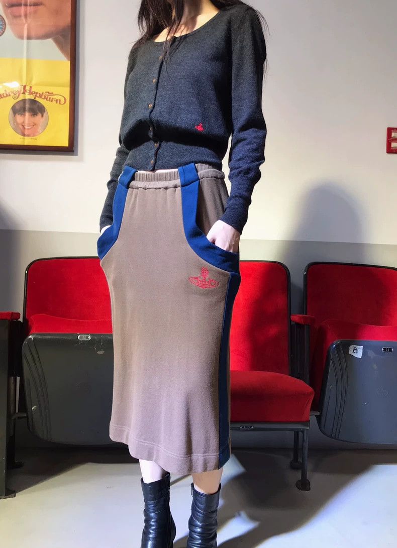 Vivienne Westwood Vivienne Westwood size00 Mid-old sporty patchwork skirt Size 25" / US 0 / IT 36 - 3 Thumbnail