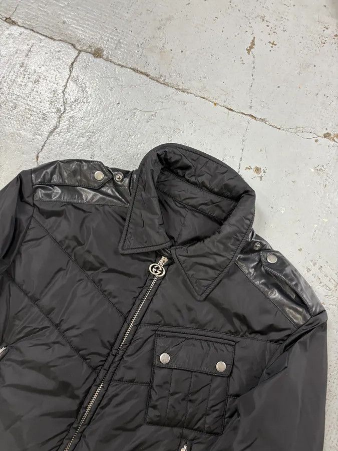 Gucci 2000s Gucci Black Nylon Quilted Puffer Jacket Size US S / EU 44-46 / 1 - 4 Thumbnail