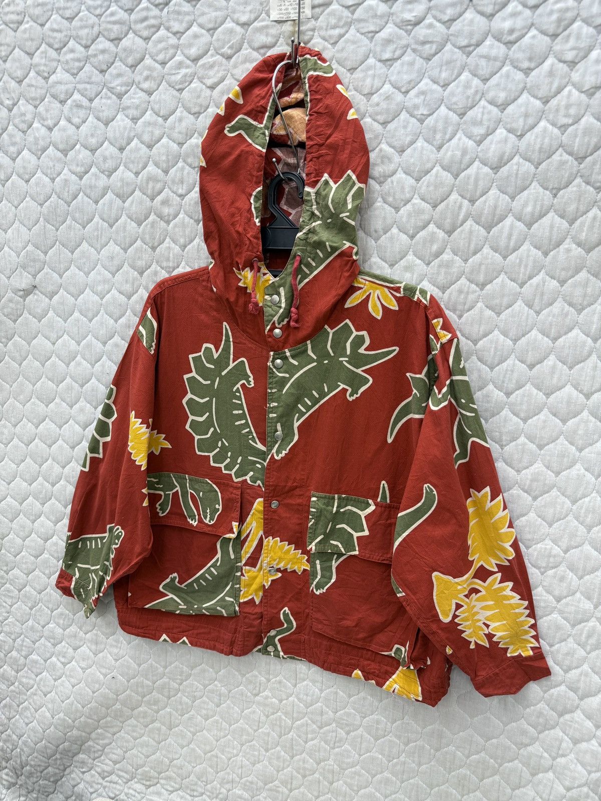Issey Miyake 🔥🔥🔥ARCHIVE VTG ISSEY MIYAKE HAI SPORTING GEAR DINASOUR PRINT Size M / US 6-8 / IT 42-44 - 8 Thumbnail