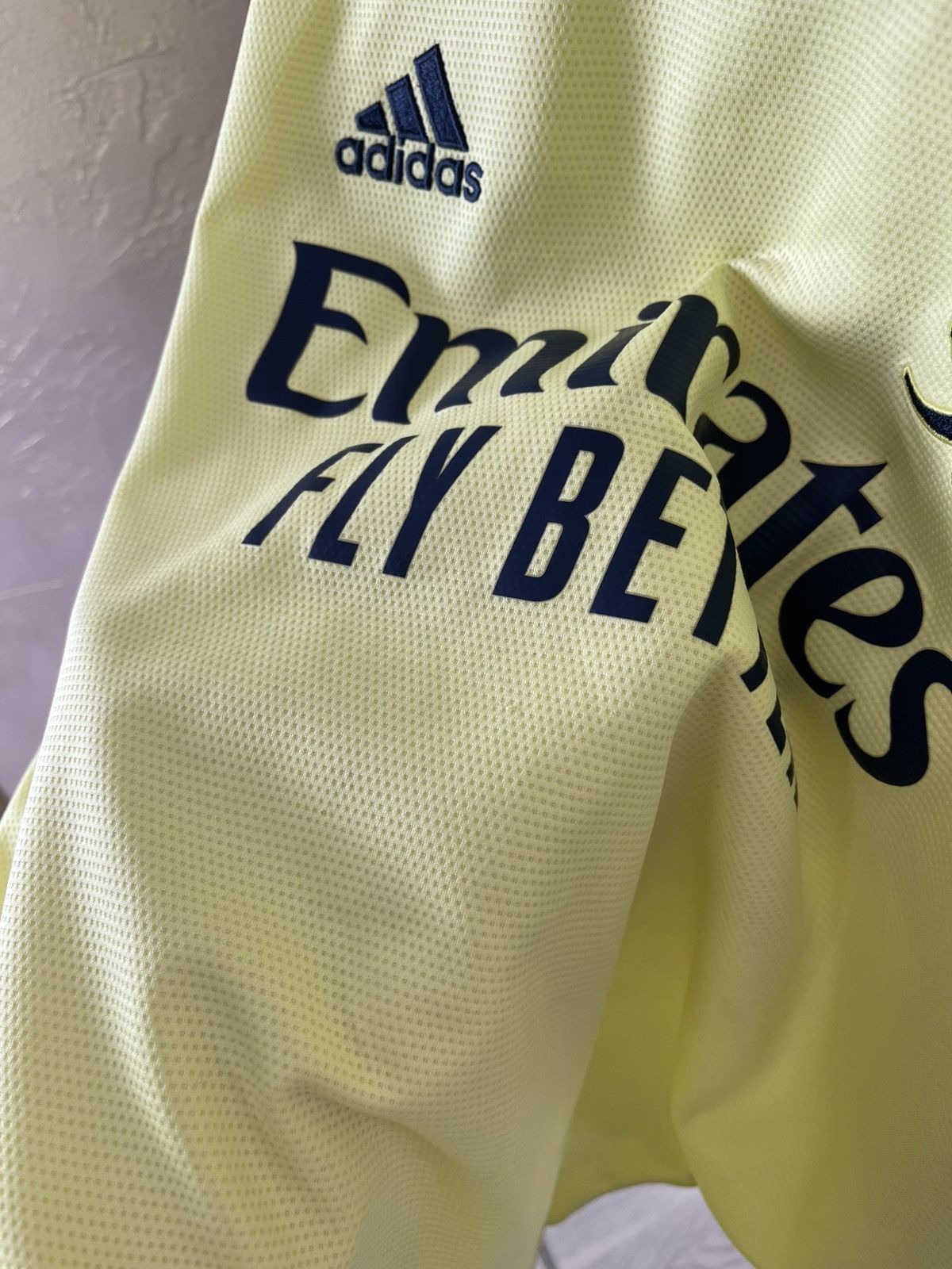 Adidas Arsenal 21/22 Away Jersey Retro Cannon Logo AEROREADY Size US XL / EU 56 / 4 - 8 Thumbnail