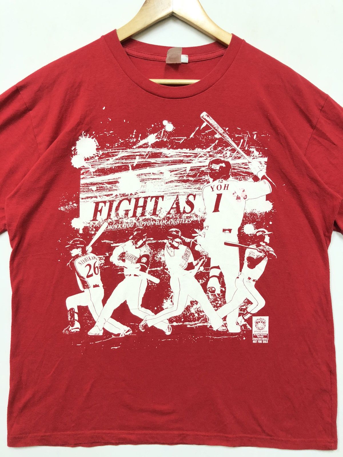 Japanese Brand × MLB × Vintage 🎌 FIGHTAS HOKKAIDO NIPPON 🎌 Size US L / EU 52-54 / 3 - 2 Thumbnail