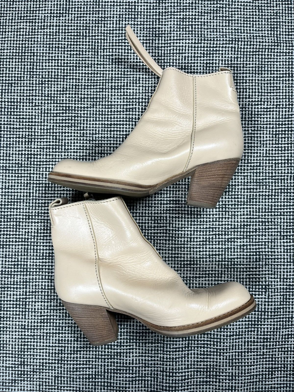 Acne Studios × Designer Acne studios zip up ankle pistol boots 39 eu Size US 8 / IT 38 - 4 Thumbnail