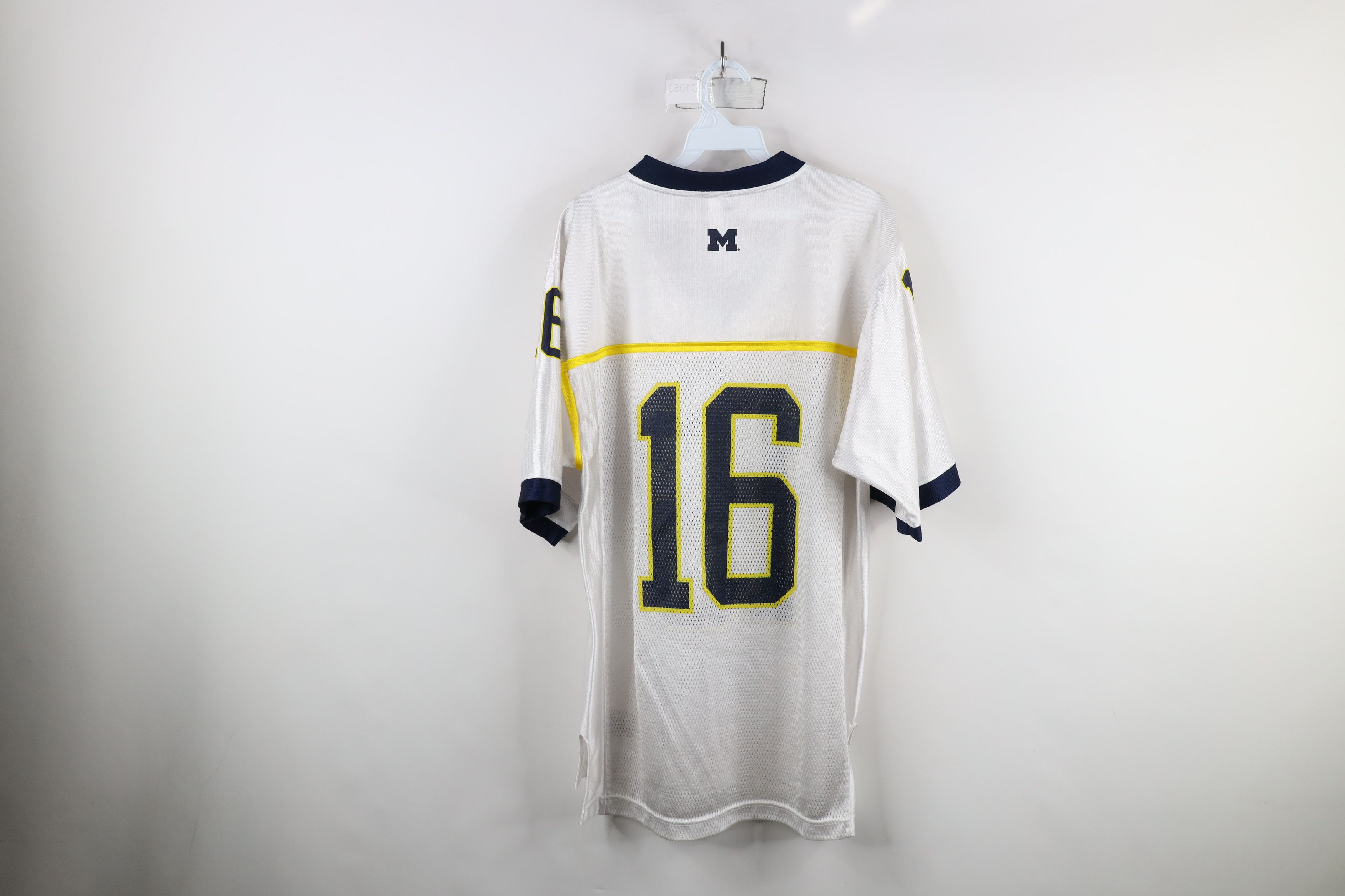 Adidas × Vintage Vintage Adidas Robinson University of Michigan Jersey Size US S / EU 44-46 / 1 - 12 Thumbnail