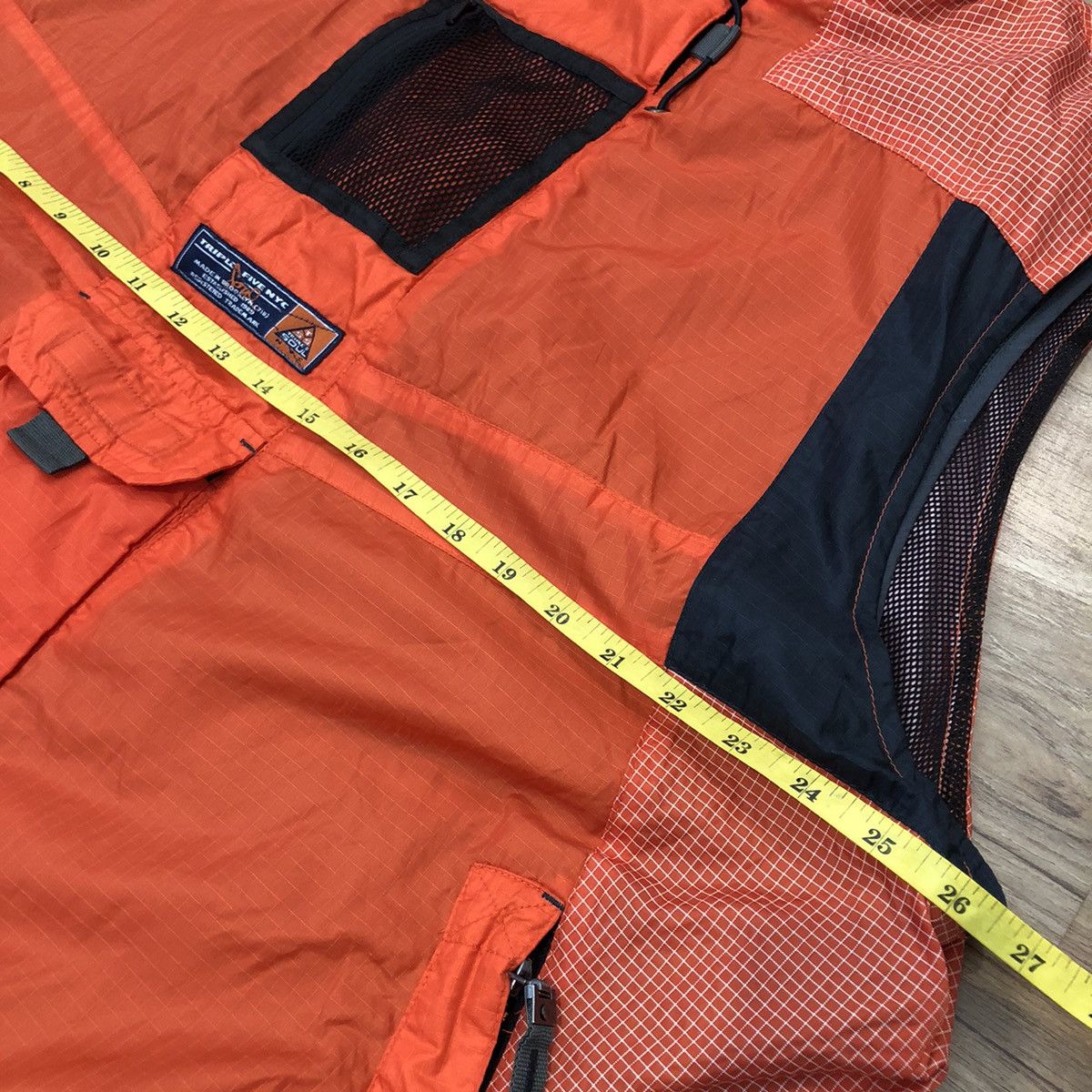 Triple 5 Soul × Vintage Vintage Triple Five Soul Multi-Pockets Tactical Vest Hip Hop Size US XL / EU 56 / 4 - 14 Thumbnail