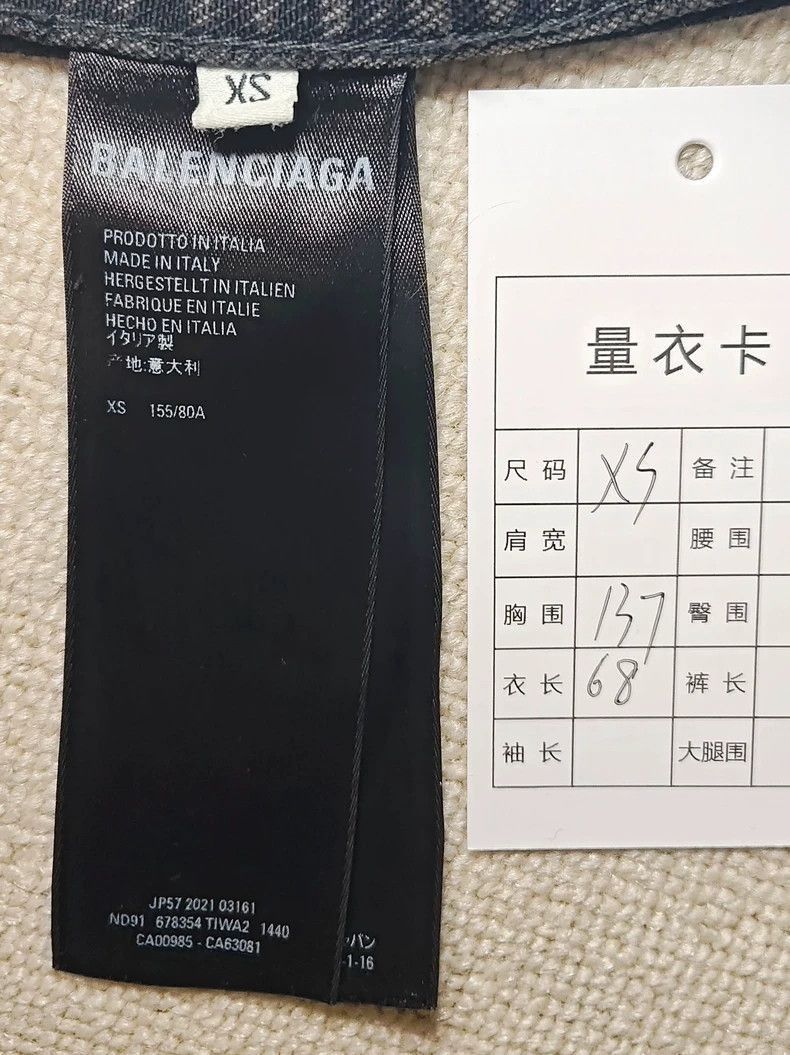 Balenciaga Balenciaga 22ss spray painted graffiti double B night light Size US XS / EU 42 / 0 - 5 Thumbnail