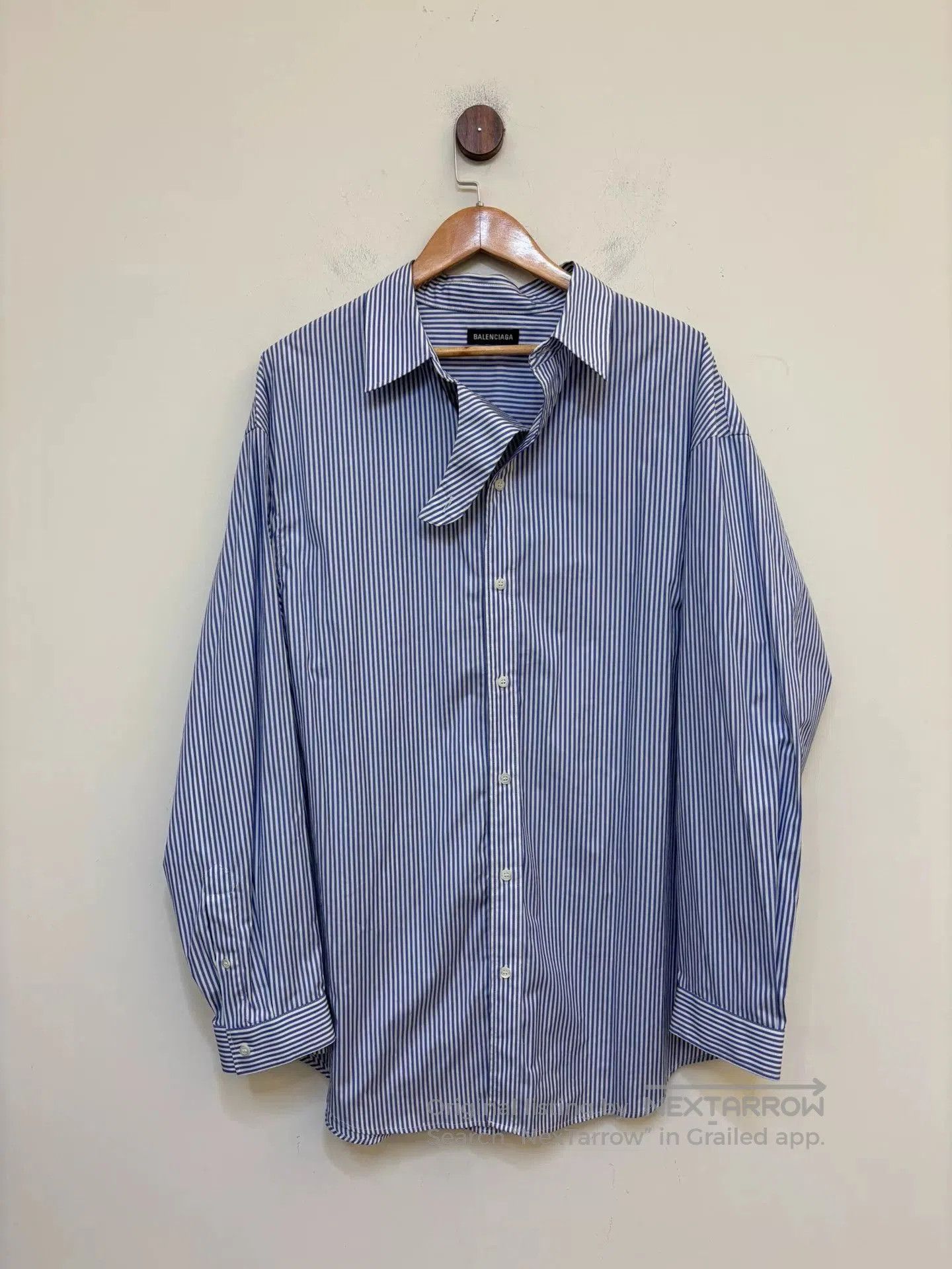 Balenciaga Balenciaga 2019SS Oversized Shirt. Size US L / EU 52-54 / 3 - 1 Thumbnail