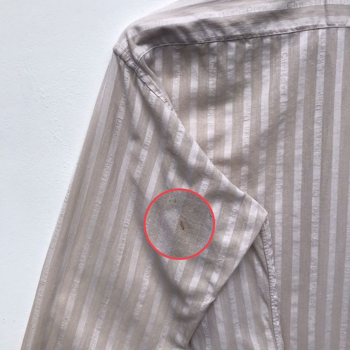 Christian Dior Monsieur Vintage Christian Dior Shirt Spellout Christian Dior Size US S / EU 44-46 / 1 - 14 Thumbnail