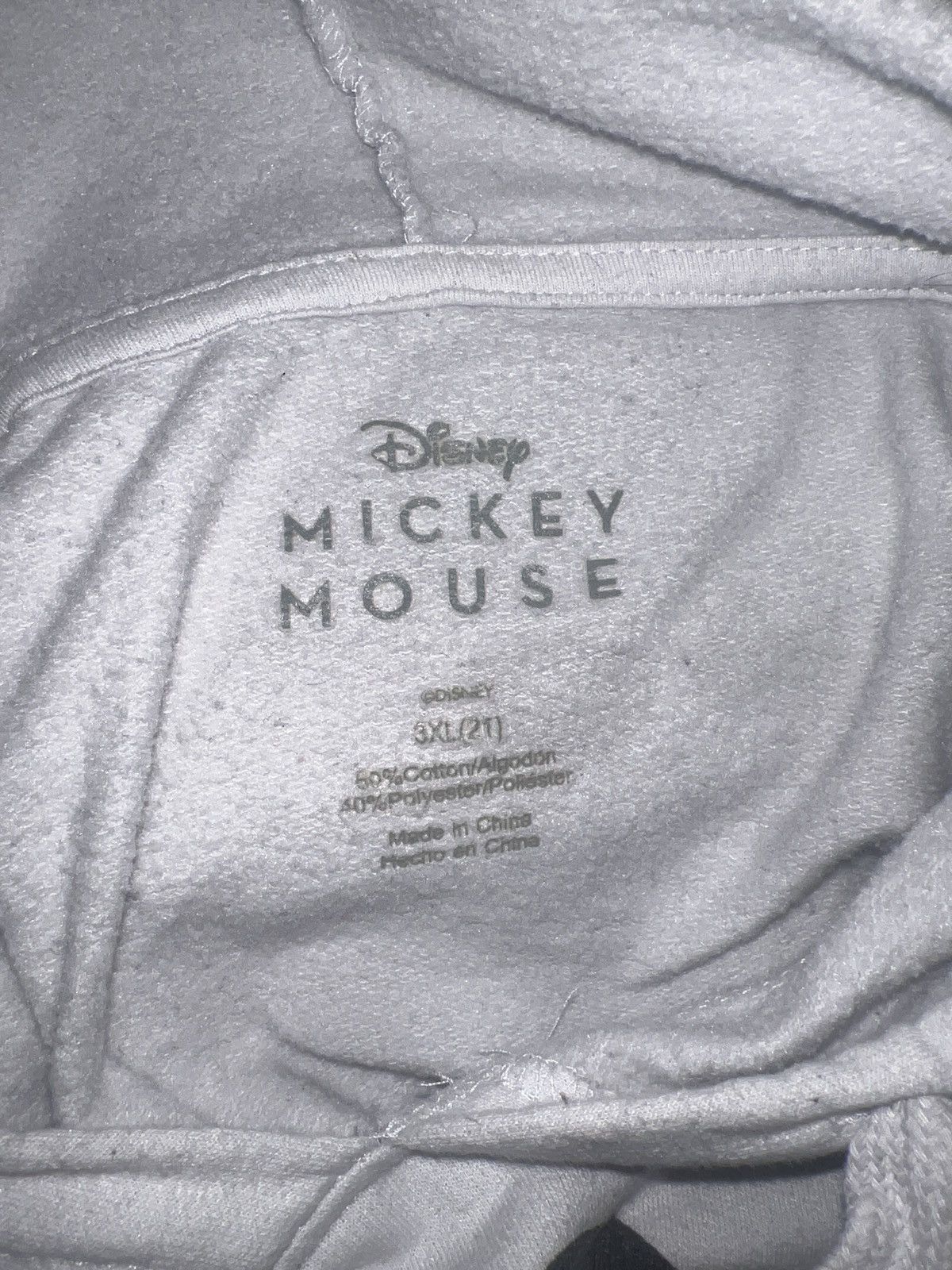 Disney Disney Mickey Mouse Peace Sign Hoodie Size US XXL / EU 58 / 5 - 8 Thumbnail