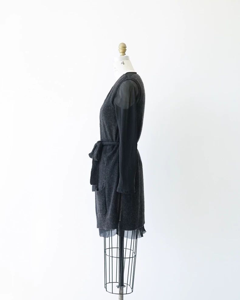 Dries Van Noten Dries van noten Cashmere silk layered cardigan 2502-Nextarr Size US S / EU 44-46 / 1 - 3 Thumbnail