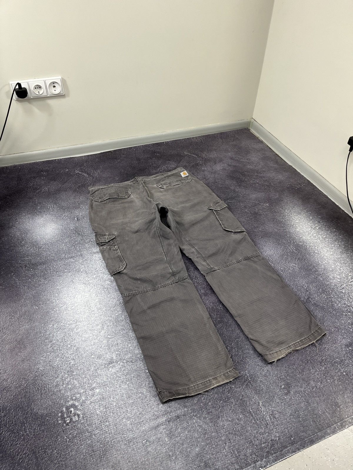 Carhartt Vintage Carhartt American Hype Workwear Baggy Cargo Pants Size US 38 / EU 54 - 3 Thumbnail