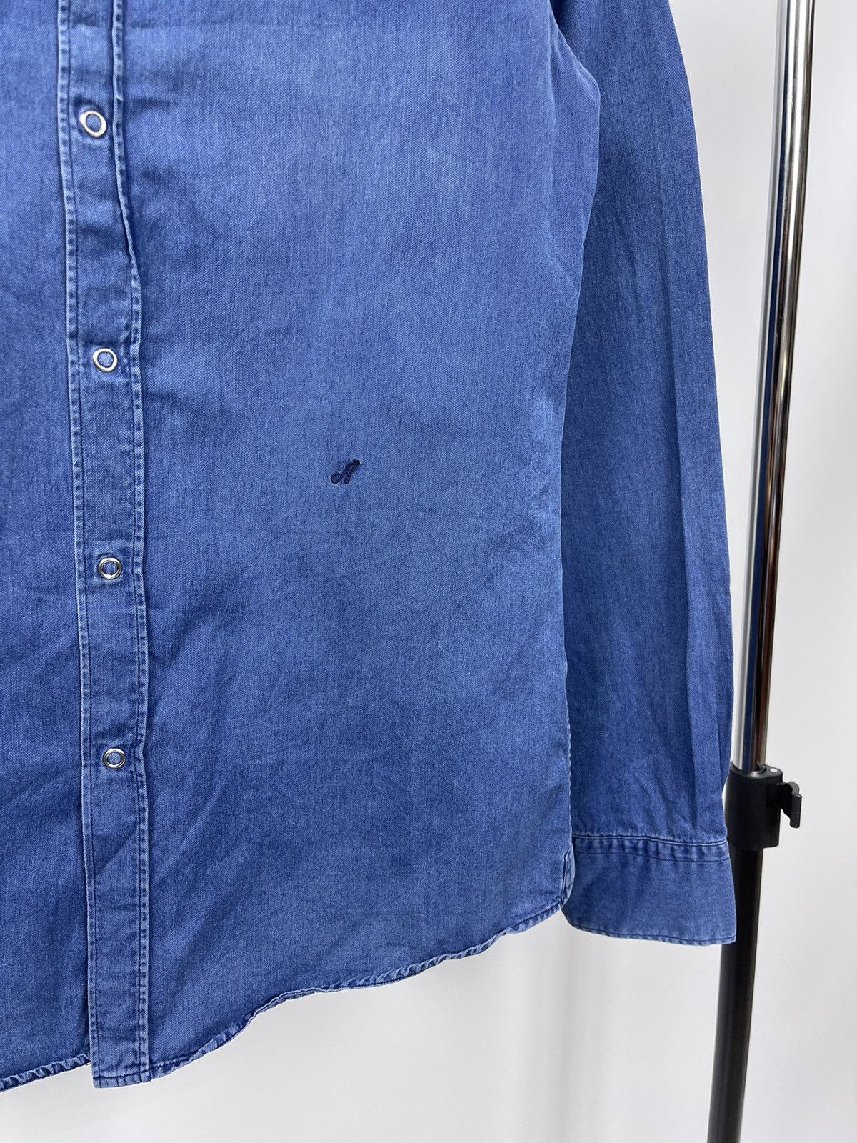 Acne Studios Acne Studios Shirt Denim Size 46 Blue Vintage 100% Cotton Size US S / EU 44-46 / 1 - 4 Thumbnail