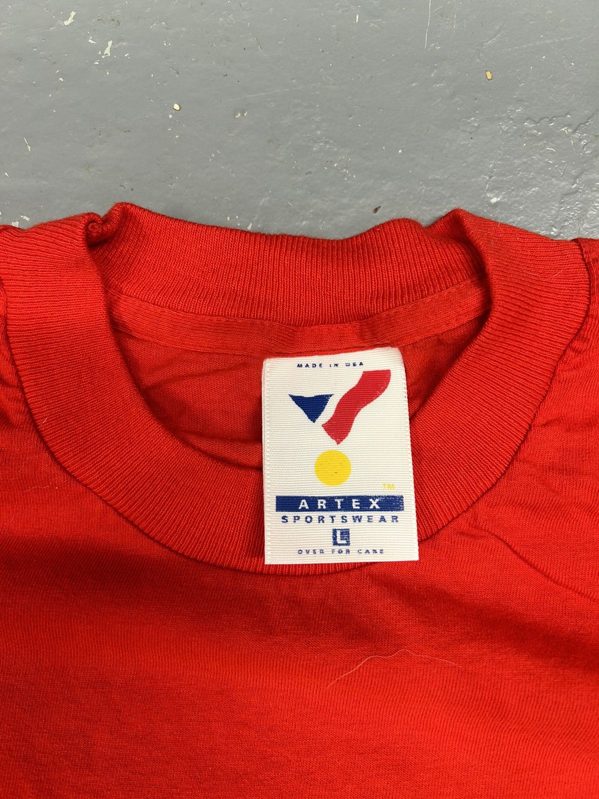 NFL × Vintage Crazy Vintage 90s Essenital Kansas City Chiefs Tee Shirt NFL Size US L / EU 52-54 / 3 - 3 Thumbnail