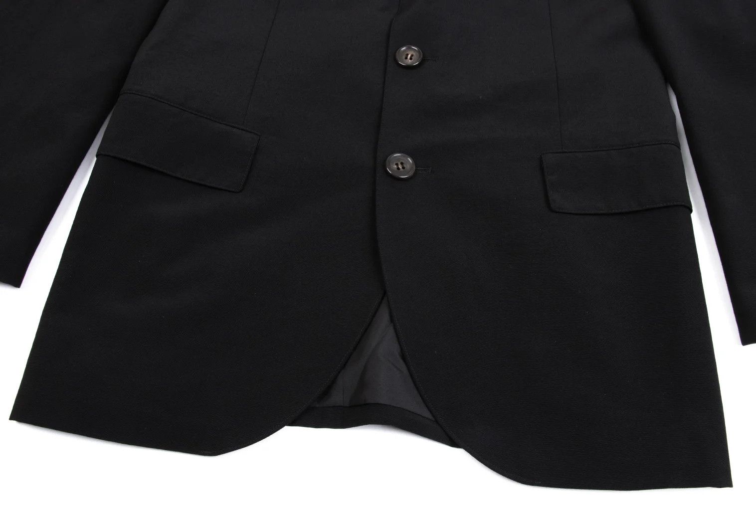 Jean Paul Gaultier Border Lining Wool Jacket in Black Size 52 Size US L / EU 52-54 / 3 - 8 Thumbnail