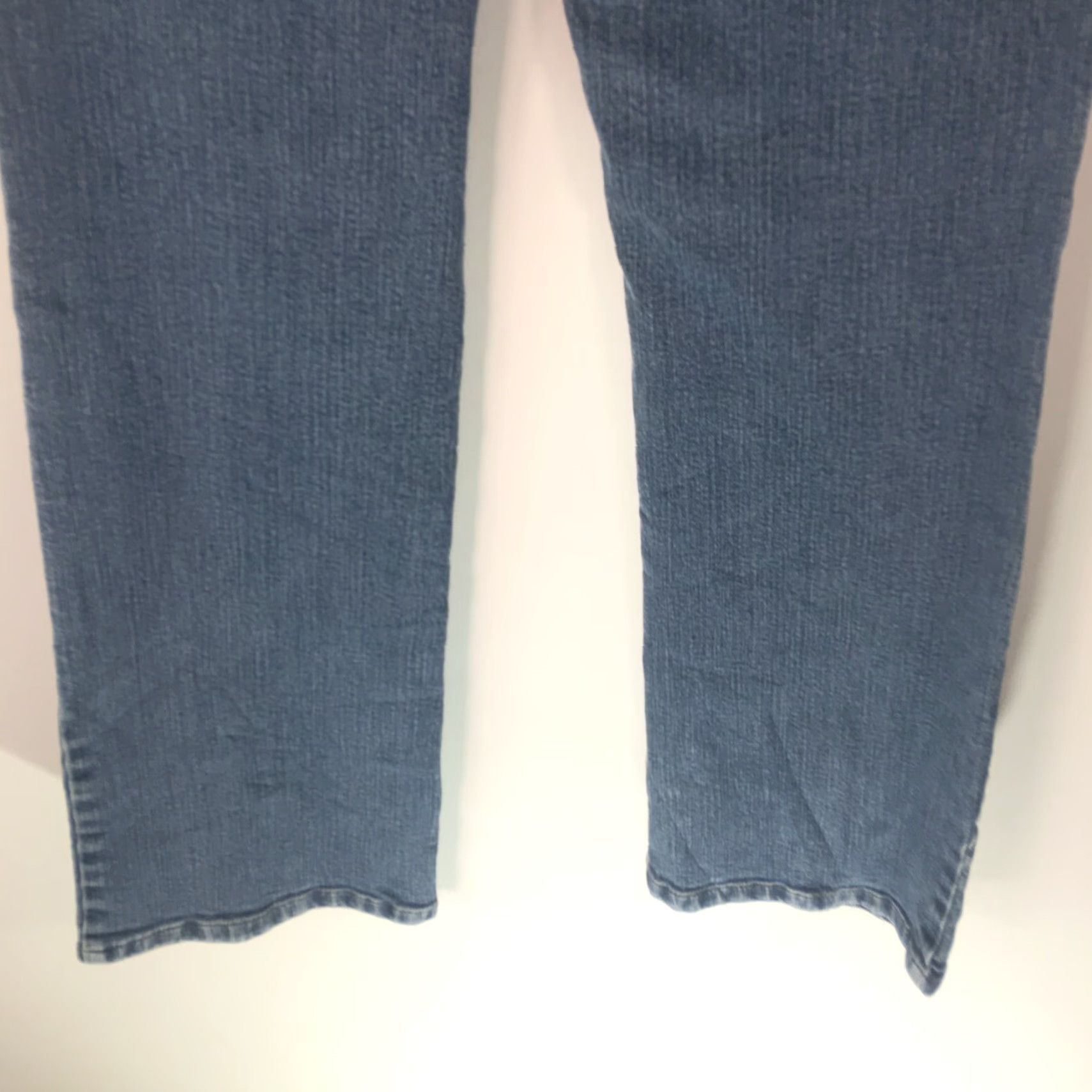 Lands' End Lands' End Jeans Womens Original Fit Modern Waist Boot Leg Denim Blue Size 14 Size 36" / US 14 / IT 50 - 7 Thumbnail