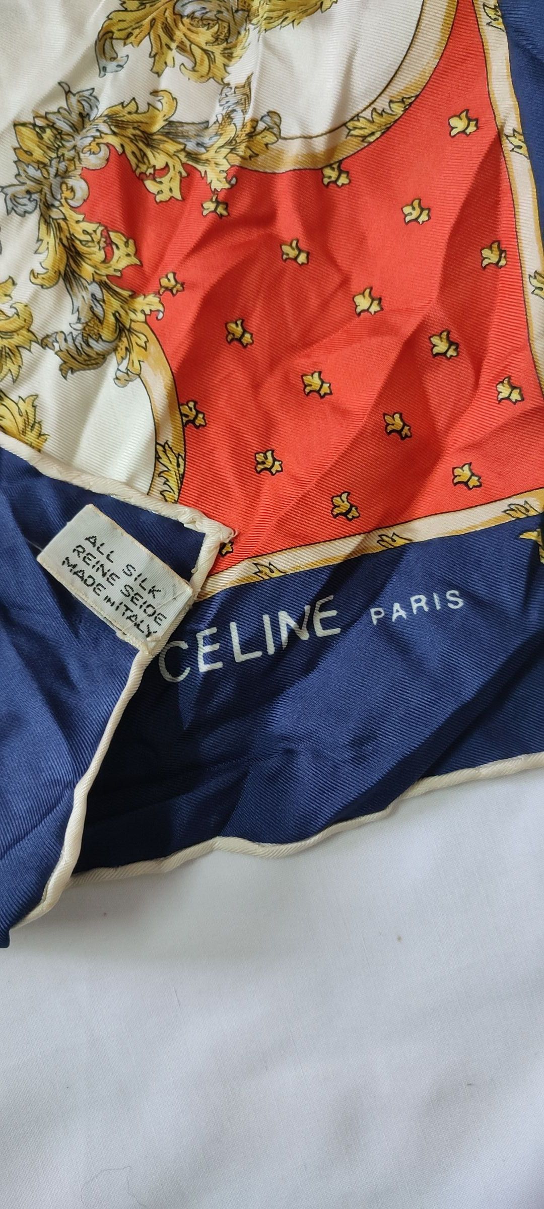Celine Celine Paris Silk Scarves Size ONE SIZE - 7 Thumbnail