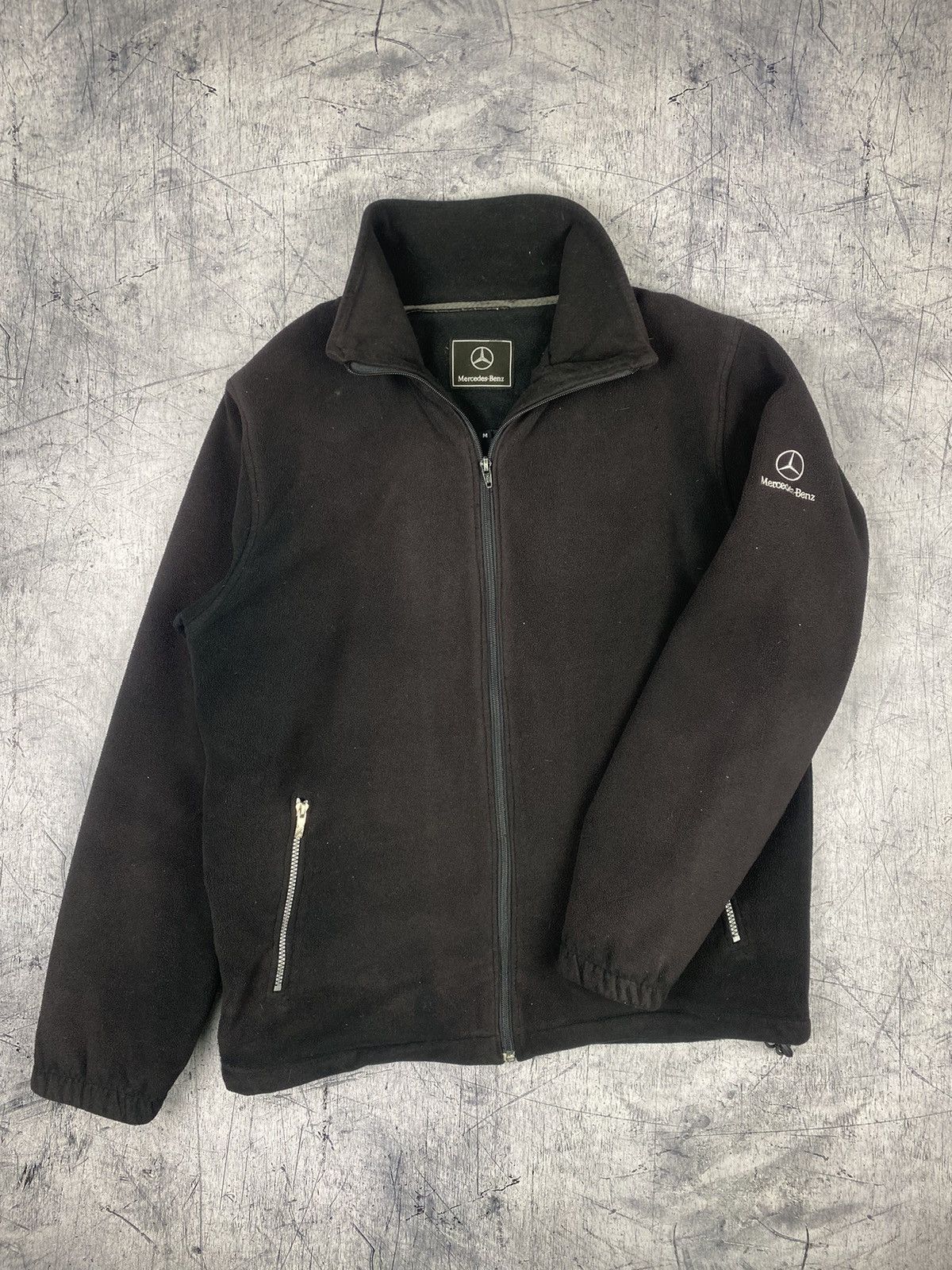 Mercedes-Benz × Vintage Vintage Mercedes Benz Service Racing Fleece Jacket Size US M / EU 48-50 / 2 - 3 Thumbnail