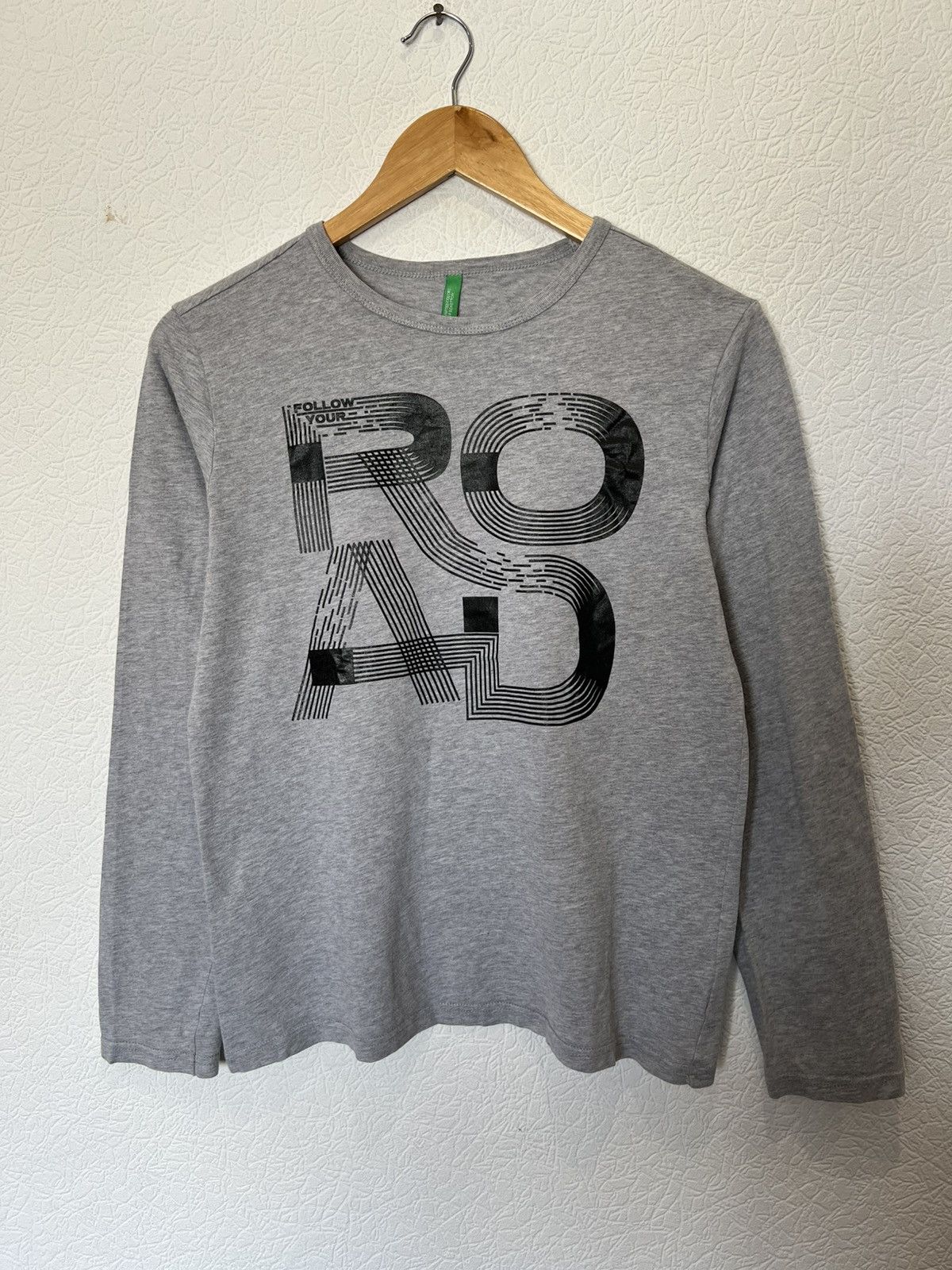 United Colors Of Benetton United Colors of Benetton Grey Longsleeve Road Size US S / EU 44-46 / 1 - 1 Thumbnail