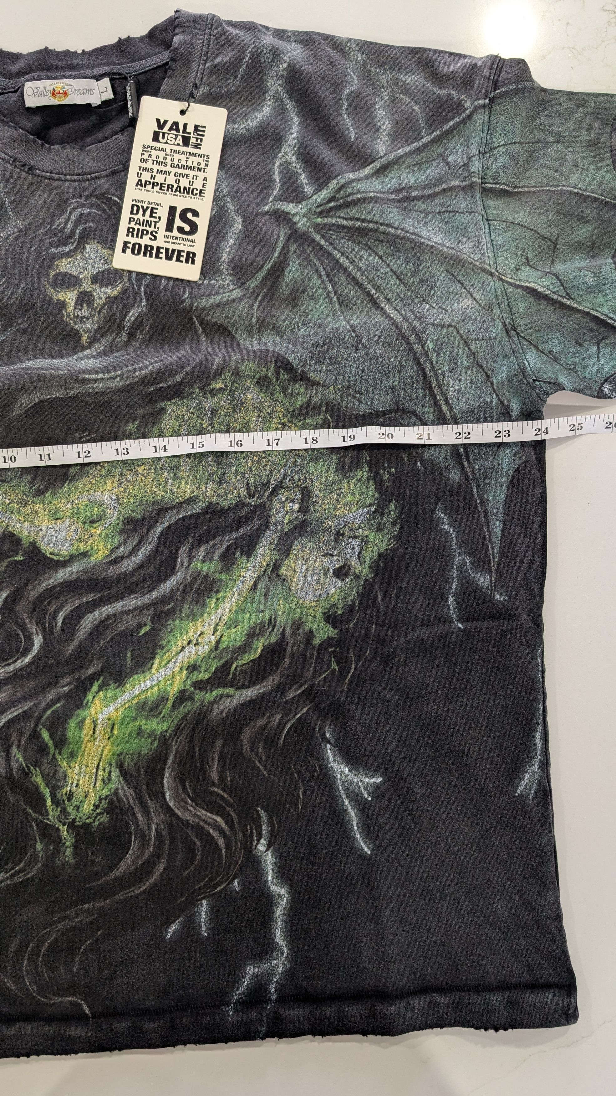 Vale Vale Forever Valley Dreams Grim Reaper Lightning Size L Size US L / EU 52-54 / 3 - 6 Thumbnail
