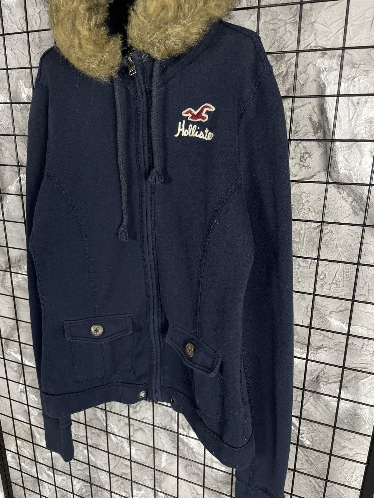 If Six Was Nine Hollister Y2K Fur Hoodie Japanese LGB Hysteric Glamour Style Size US S / EU 44-46 / 1 - 5 Thumbnail