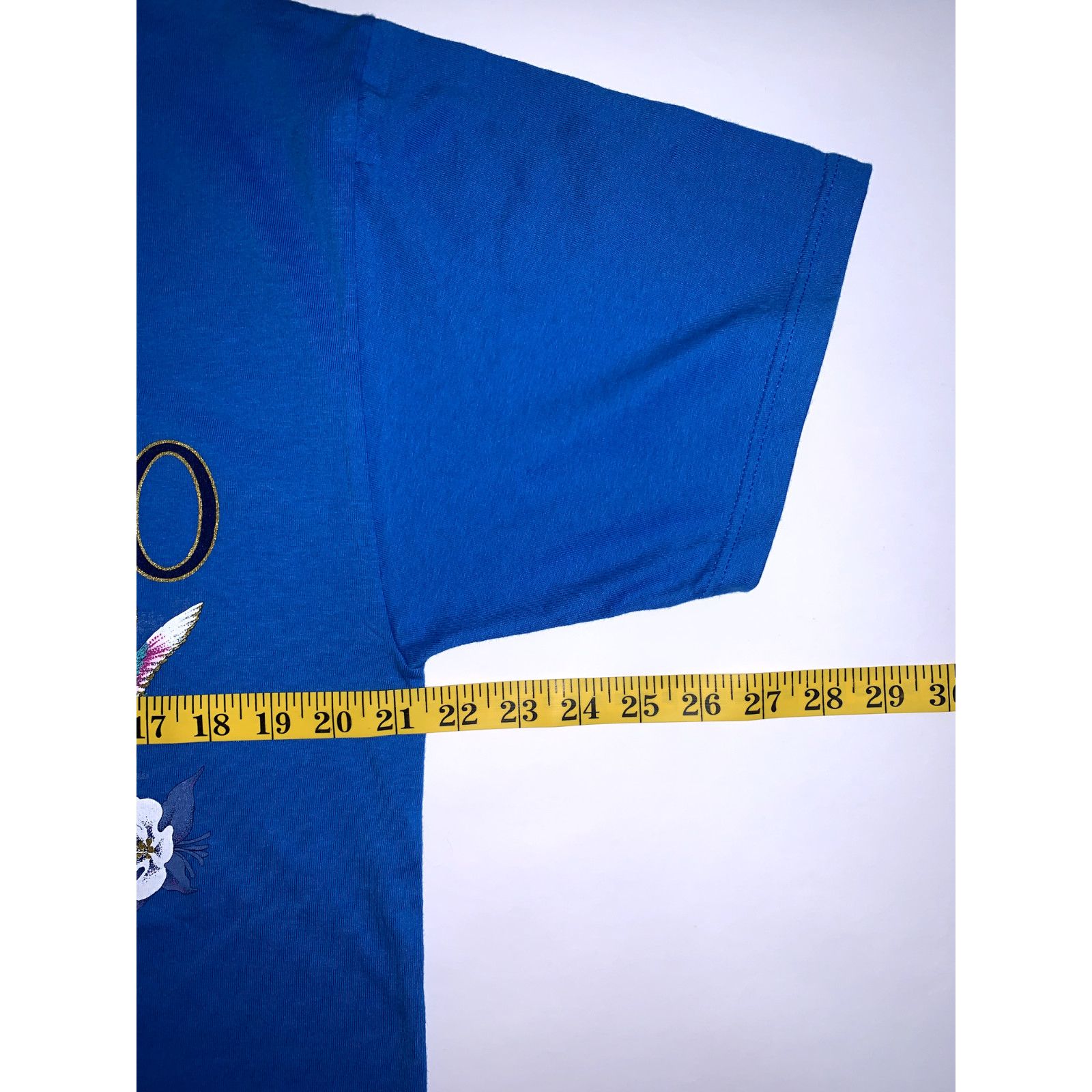 Jerzees Vintage Rocky Mountains Shirt Blue Flower Shirt VTG 1996 L Size US L / EU 52-54 / 3 - 6 Thumbnail