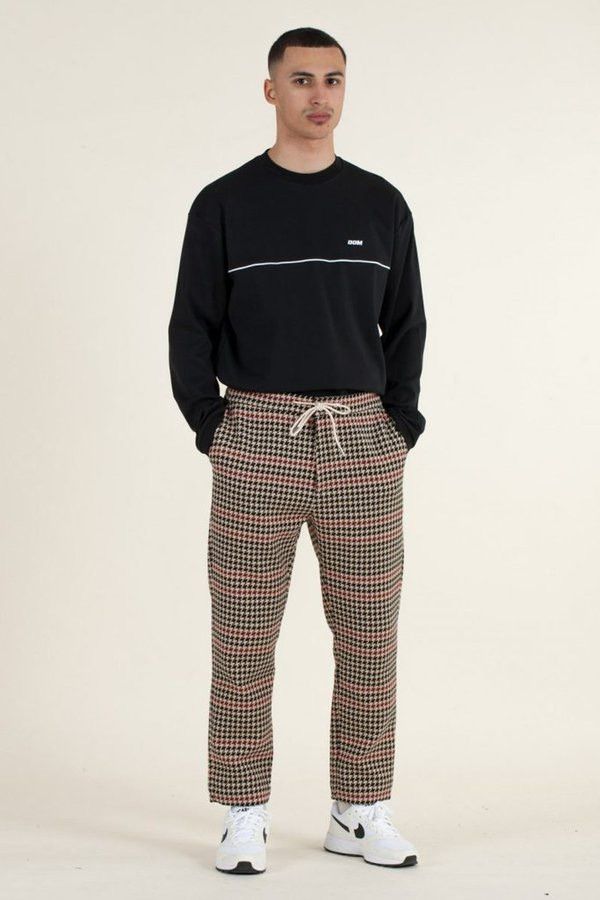 Drole De Monsieur Tapered Pants Houndstooth Size US 32 / EU 48 - 6 Thumbnail