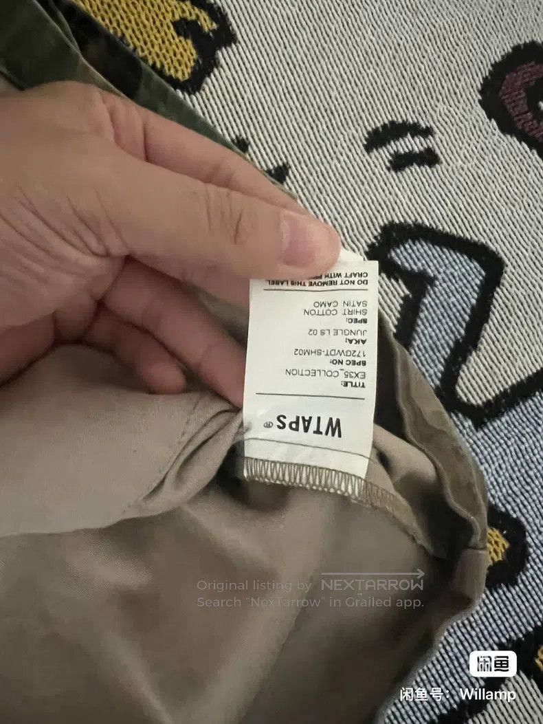 Wtaps Wtaps Camouflage four-pocket jacket Size US M / EU 48-50 / 2 - 6 Thumbnail