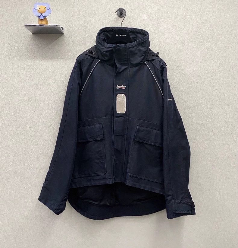 Balenciaga Balenciaga Black Jacket Size US S / EU 44-46 / 1 - 1 Thumbnail