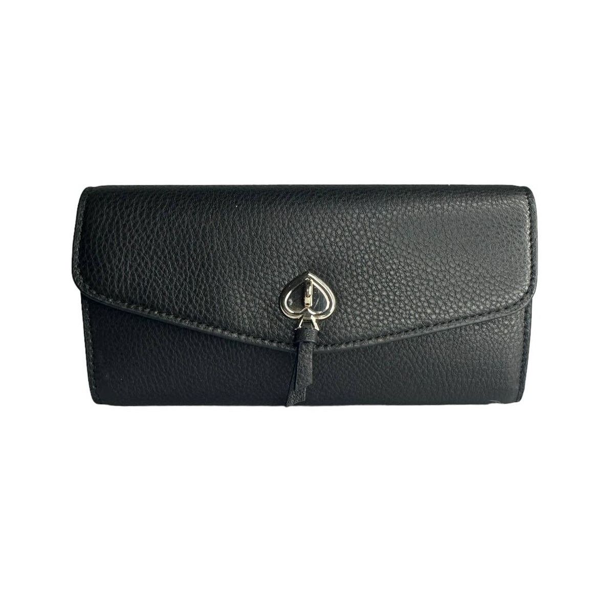 Kate Spade Kate Spade Marti Large Slim Pebbled Leather Flap Wallet Size ONE SIZE - 1 Thumbnail