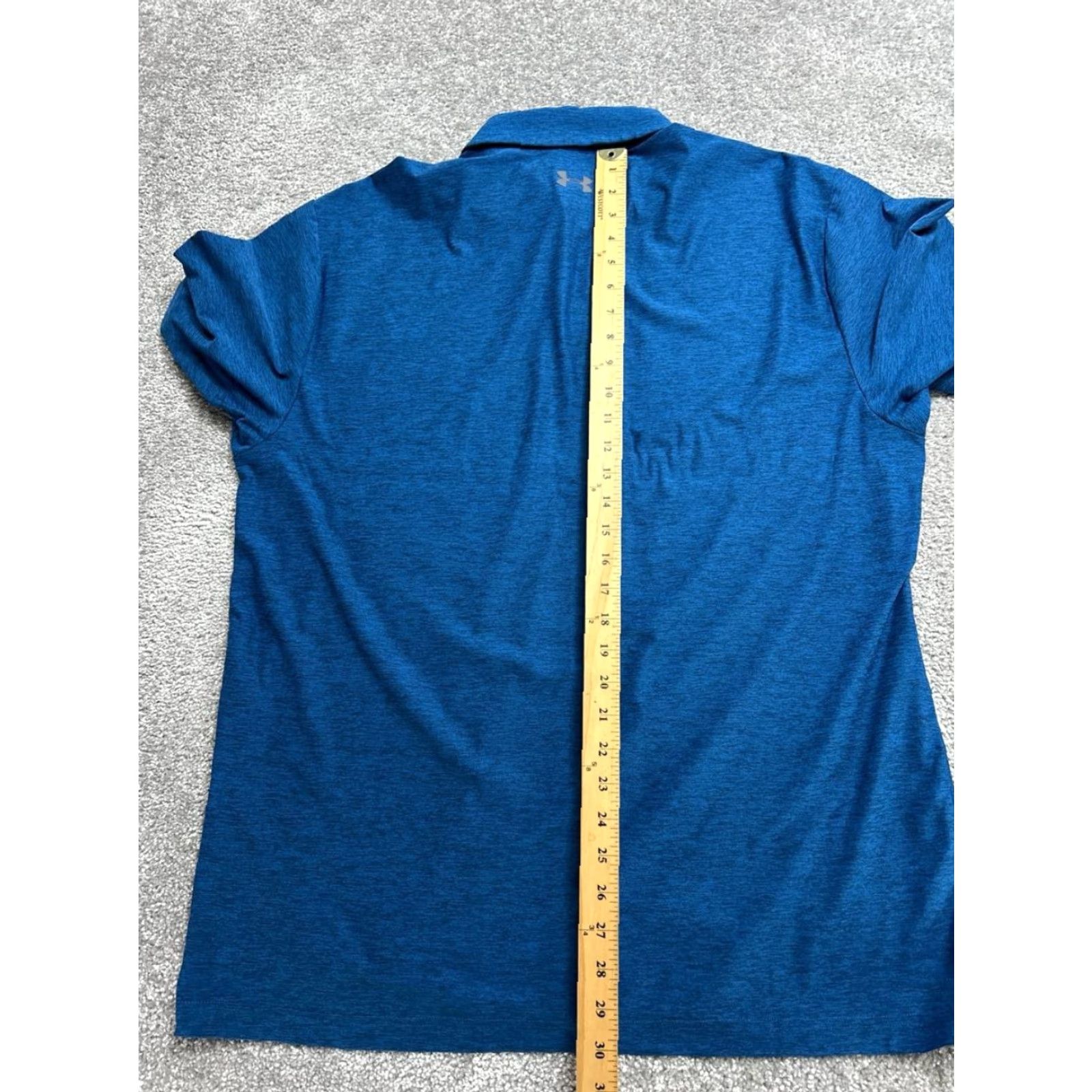 Under Armour Under Armour HeatGear Polo Shirt Men XL Blue Sports Golf Breathable Moisture Wicking Short Sleeve Polo Size US XL / EU 56 / 4 - 4 Thumbnail