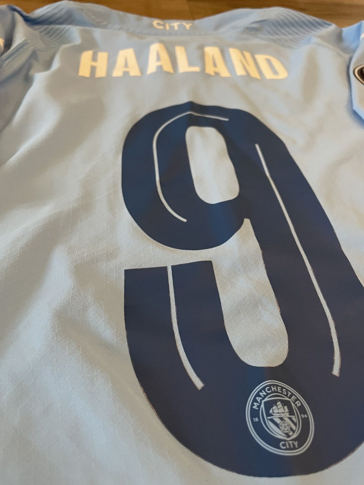 Puma MANCHESTER CITY 2023-2024 Haaland Home Jersey Size US M / EU 48-50 / 2 - 5 Thumbnail
