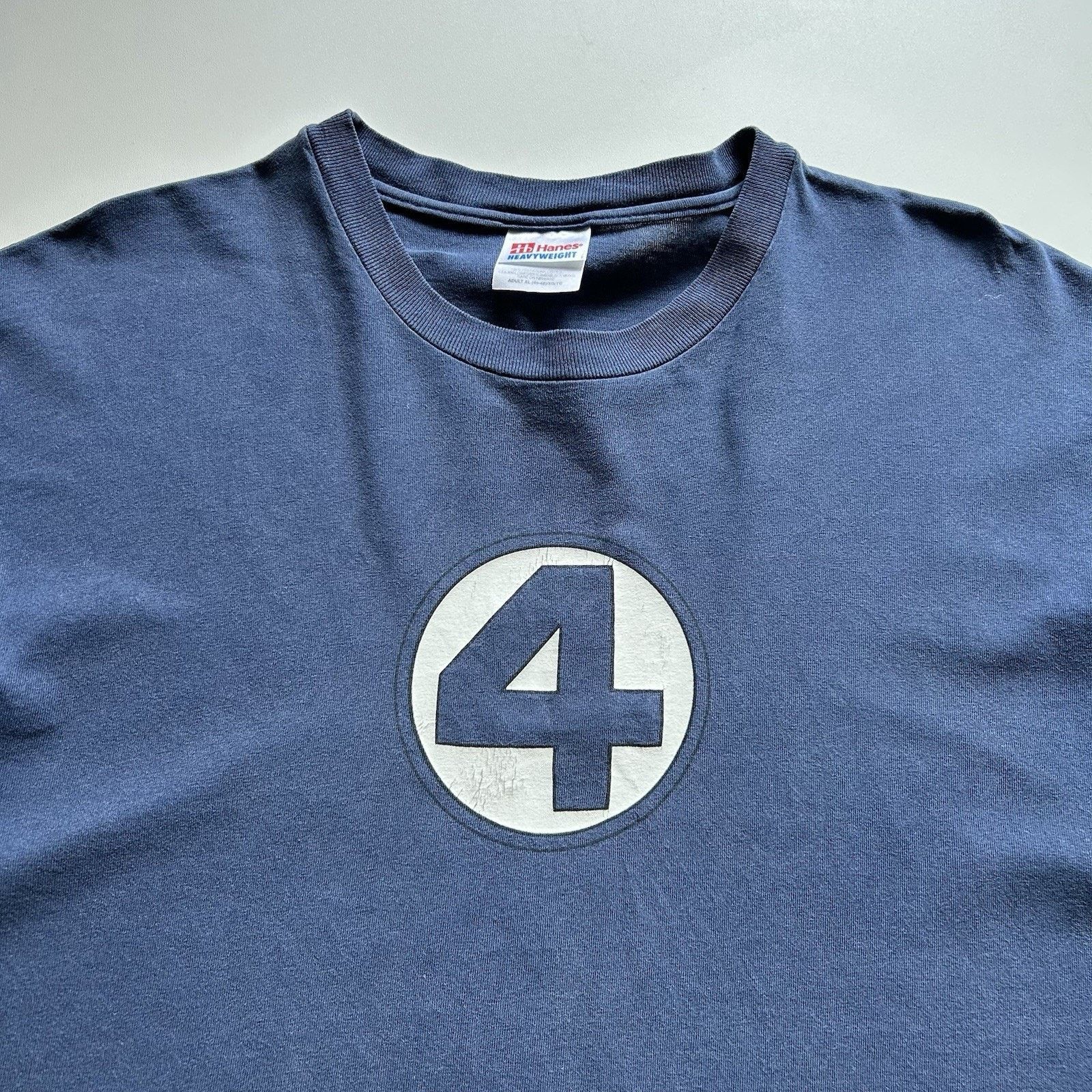 Hanes Vintage Y2K Fantastic 4 Marvel Comic Graphitti T-Shirt XL Size US XL / EU 56 / 4 - 2 Thumbnail